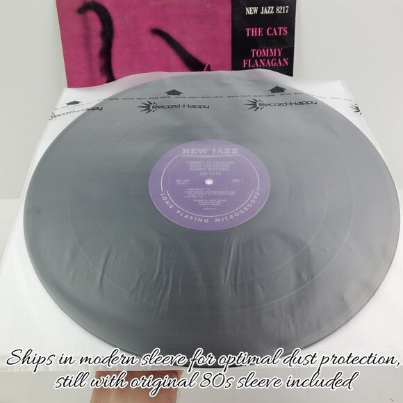 New Jazz 8217 Cats Coltrane Flanagan Burrell Sulieman Vinyl Record 1983 - Picture 6 of 11
